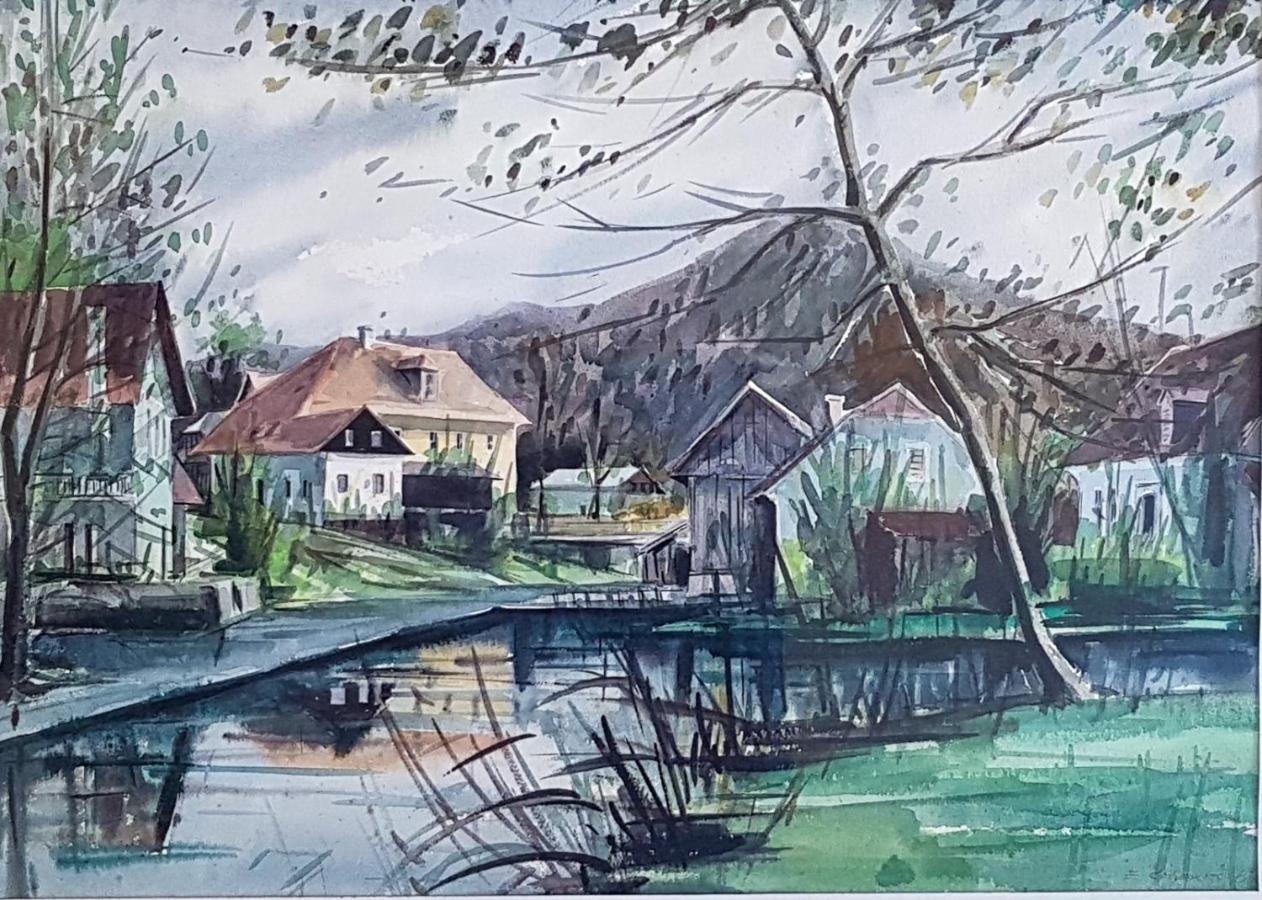 Krka River Lodge Znojile pri Krki Esterno foto